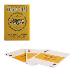 Aussie Slang Wt Jugando A Las Cartas Lingo