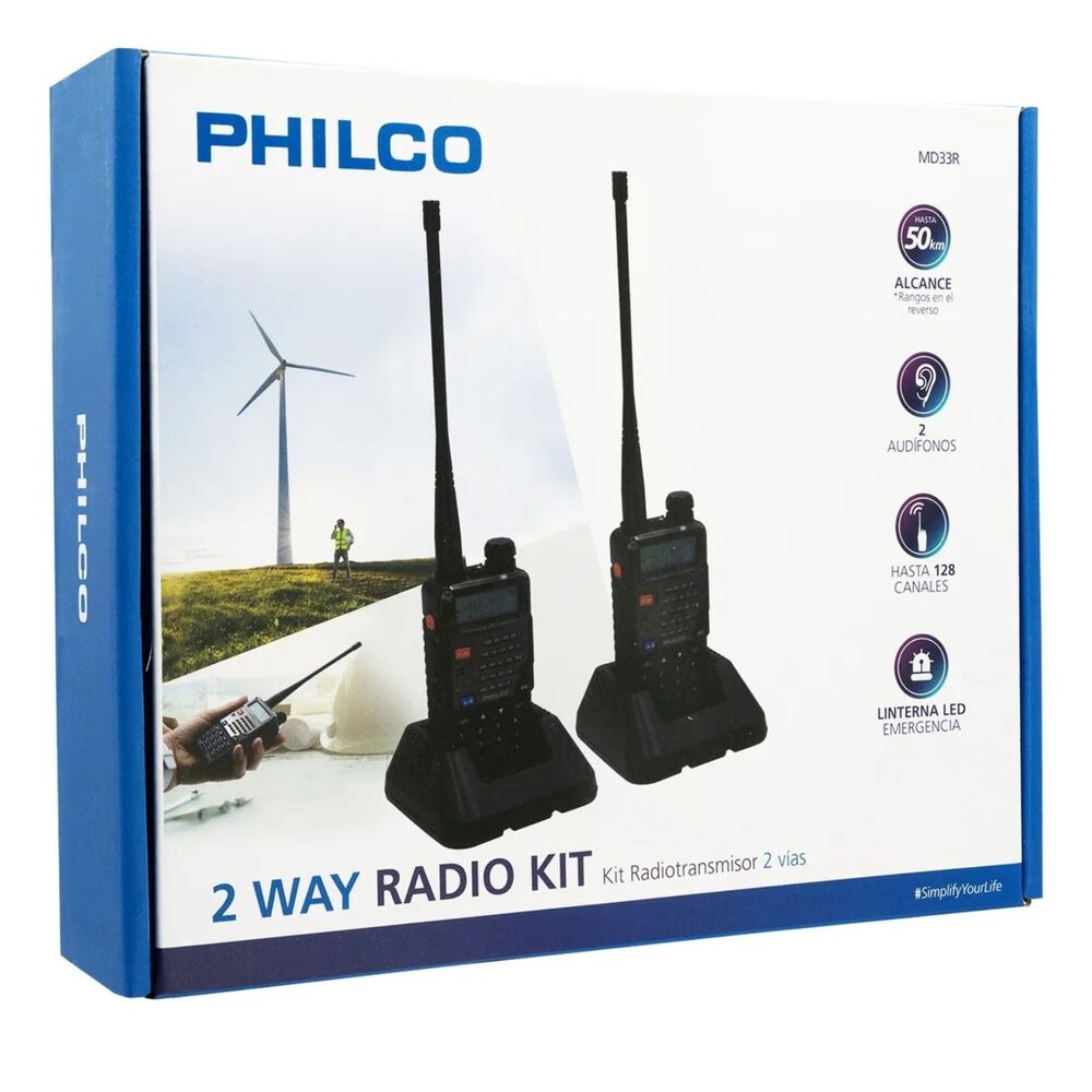 Radiotransmisores Kit Par Philco Prof. Incl. Manos Libres image number 4.0