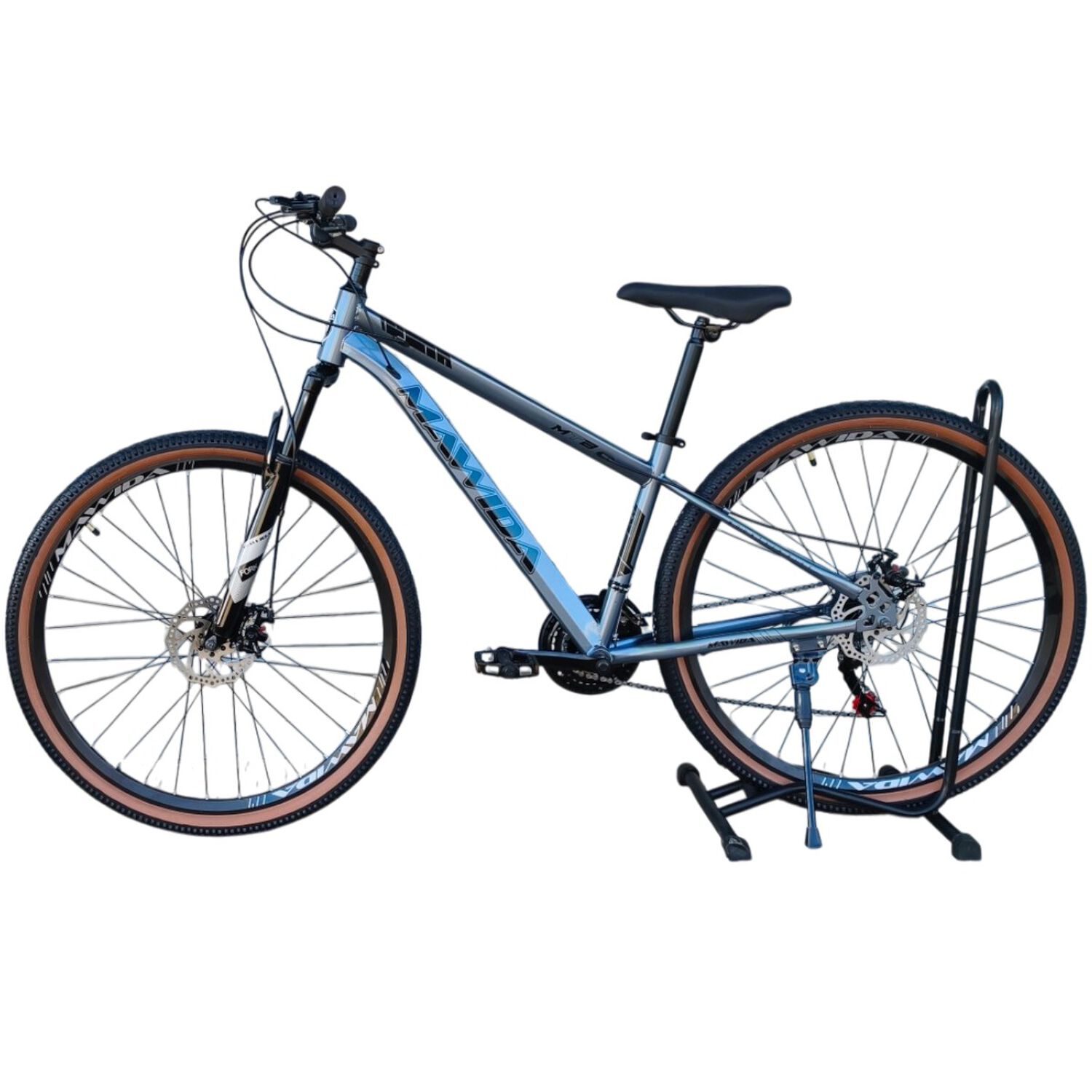 Bicicleta Aro 29 Mawida 21 Veloc Y Freno Disco Gris Silver image number 3.0