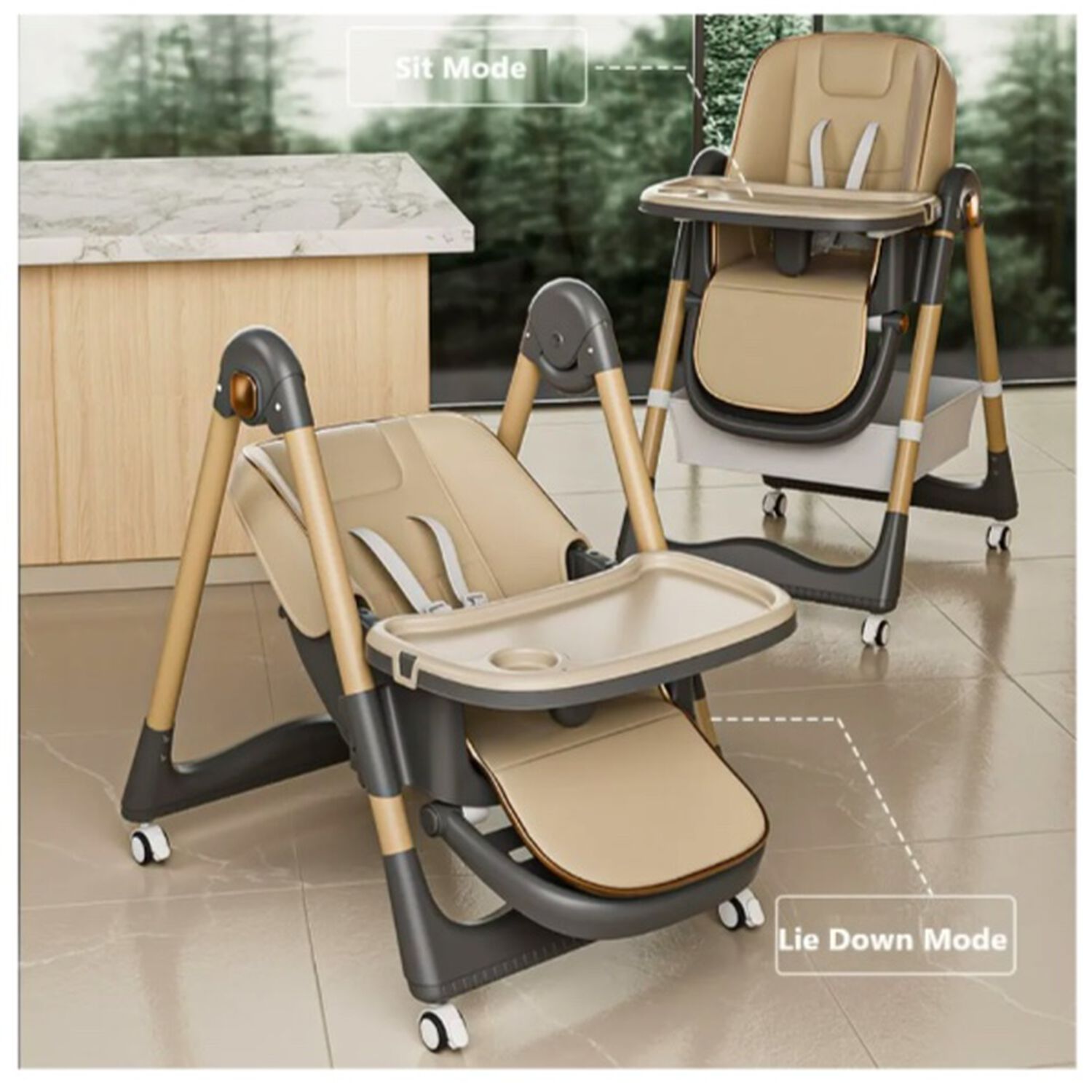 Silla De Comer Reclinable image number 4.0