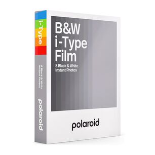 Papel Fotogr&aacute;fico Polaroid Color I-type Blanco Y Negro (8 Exposiciones)