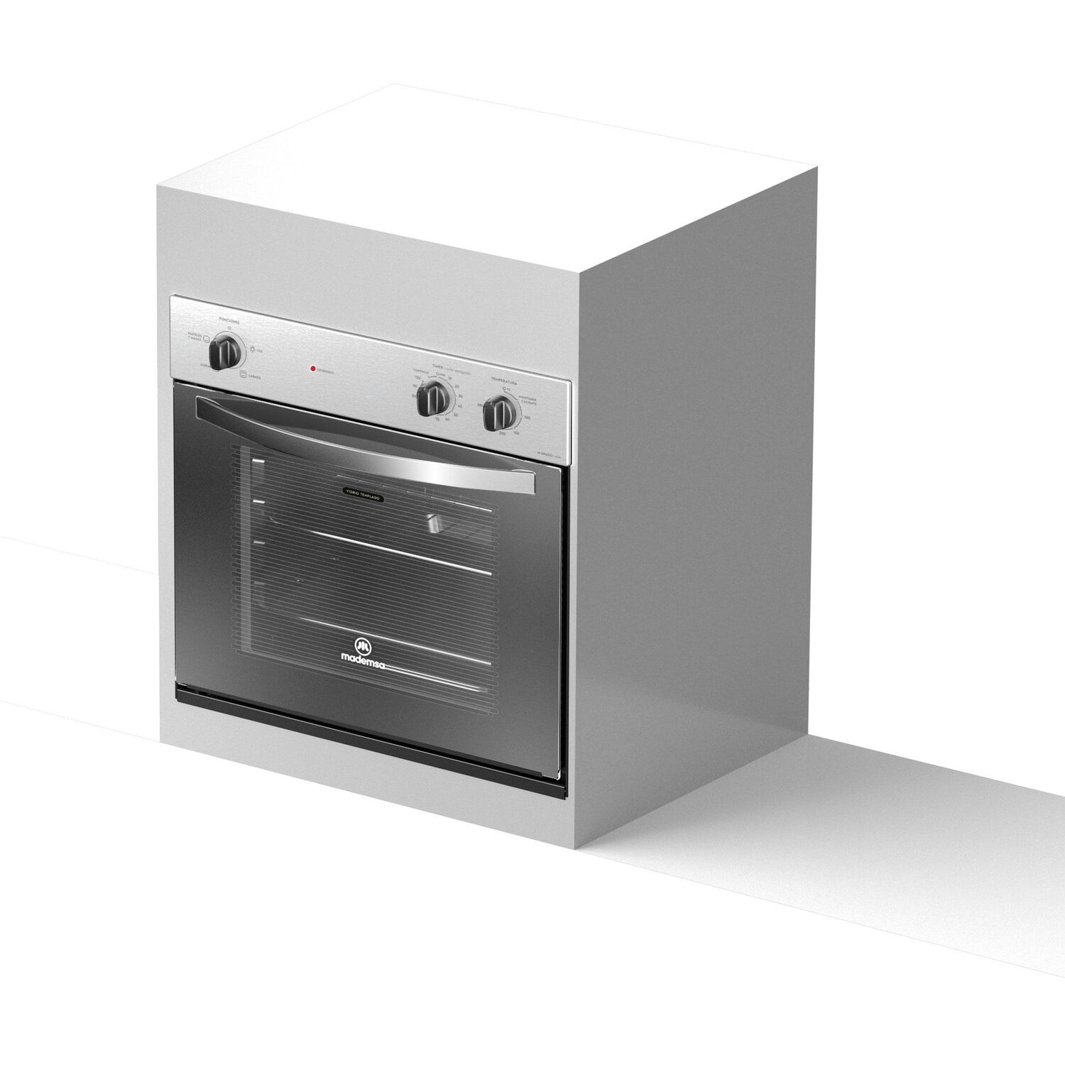 Horno Empotrable El&eacute;ctrico 66l Timer M Spazio 140a Negro image number 3.0