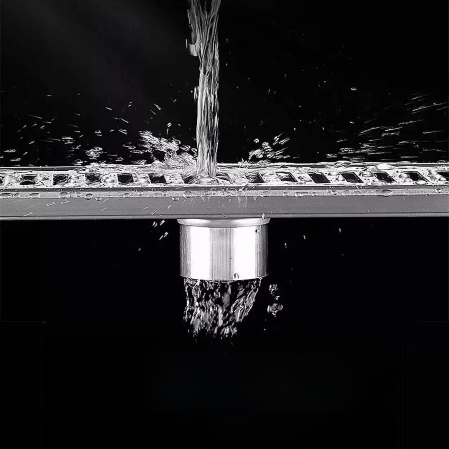 Desag&uuml;e Ducha Ba&ntilde;o 40 X 10 Cm Rectangular Acero Inoxidable image number 3.0