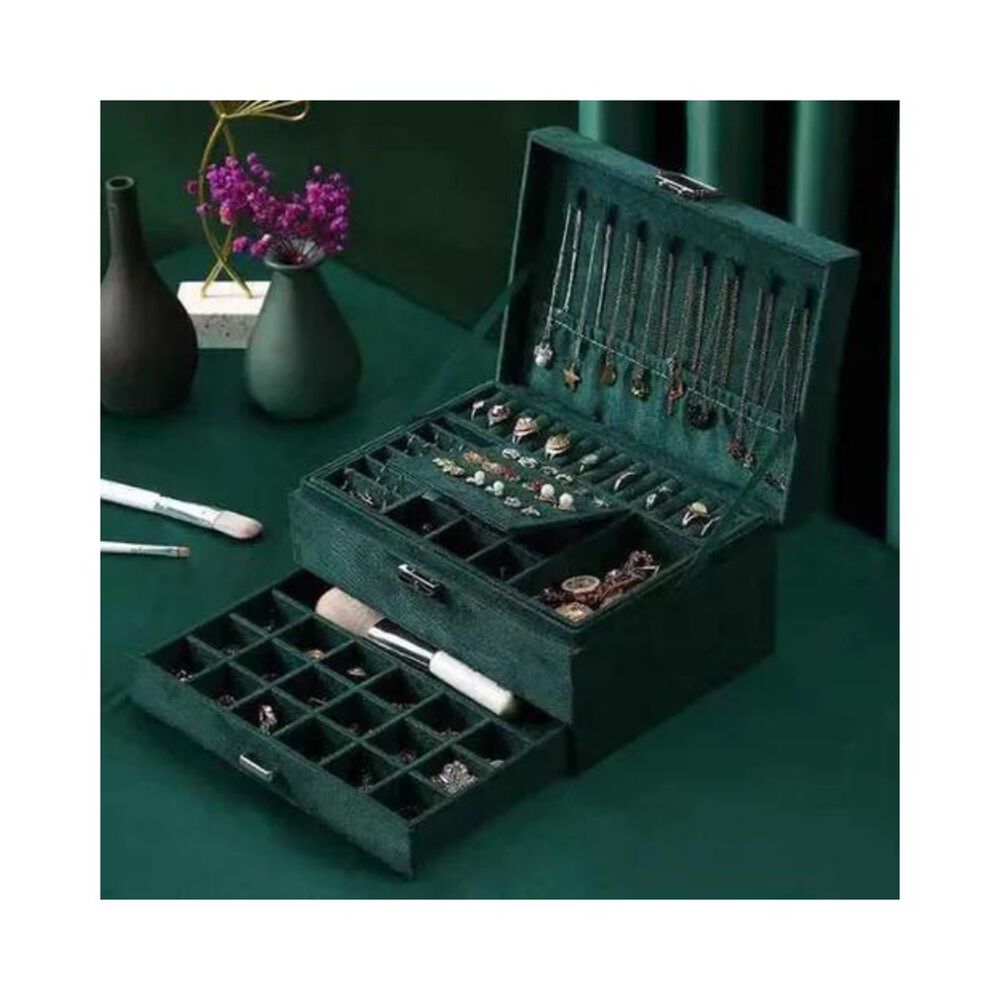 Joyero De 3 Niveles Organizador De Accesorios Joyas image number 4.0