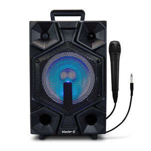 Parlante Karaoke Portátil Bluetooth Master G 8 Spb8b