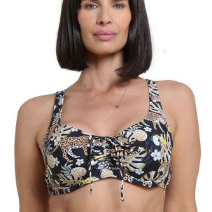 Bikini Copa C-d Blanda Estampado Amarillo