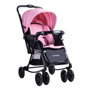 Coche Cuna Paseo Bebesit Balancin Sx Rosado