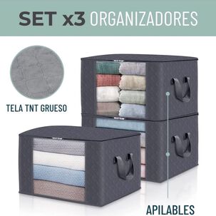 Bolsas Organizador Ropa Casatua Set 3 Unids