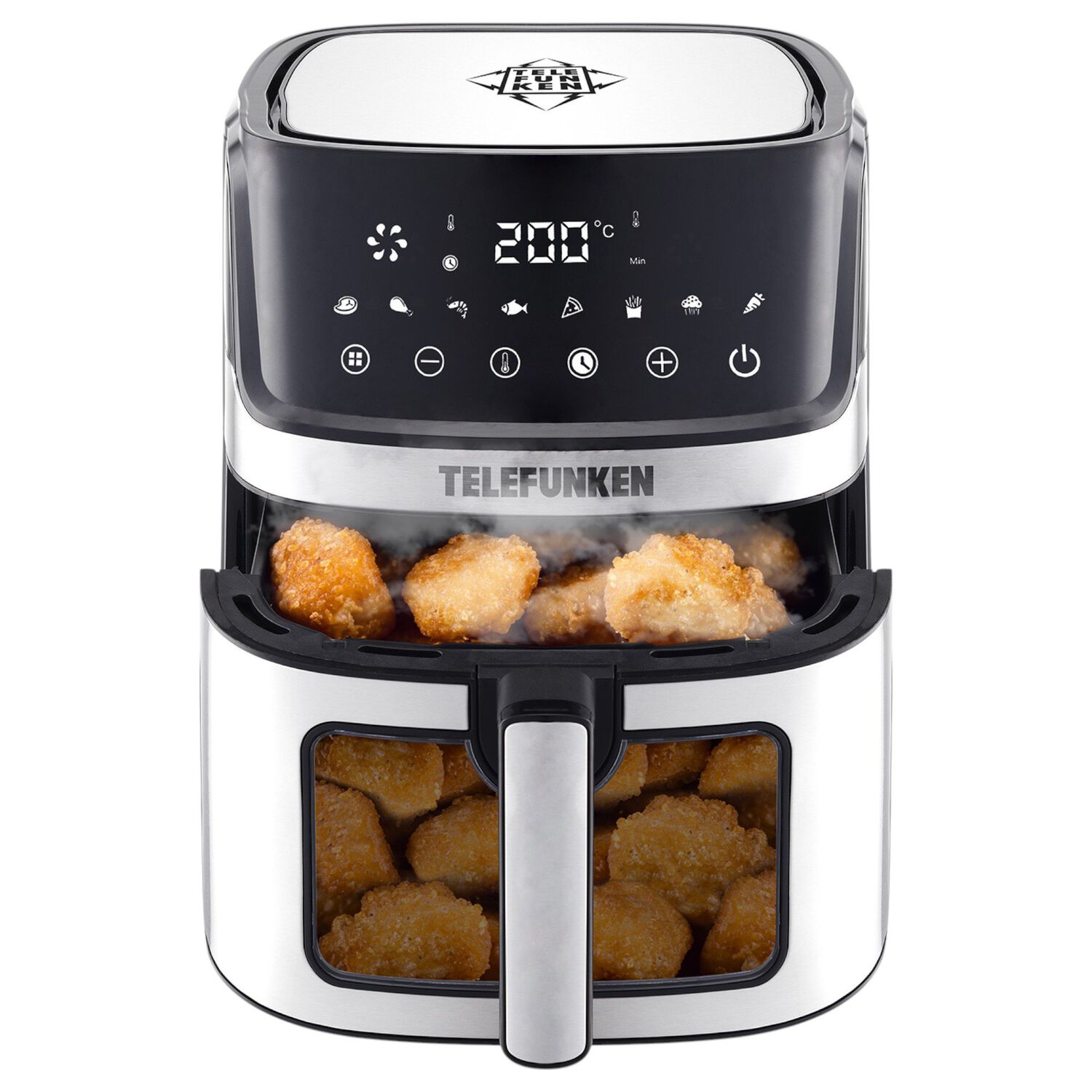 Freidora De Aire 6.9lt Airchef Easyfryer 6900 Touch 1900w image number 3.0
