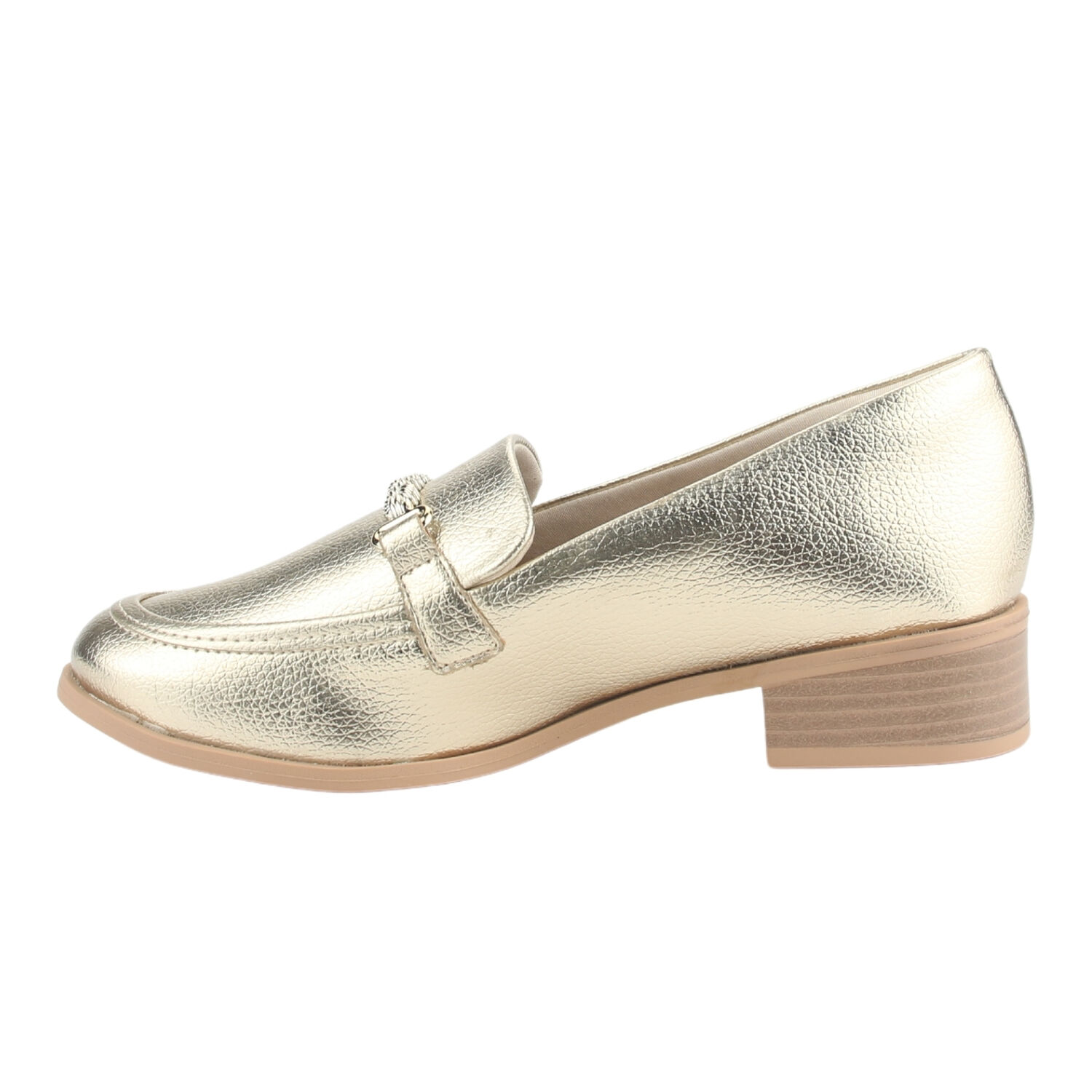 Zapato Ramarim Mujer 2416101 Dorado Casual image number 1.0
