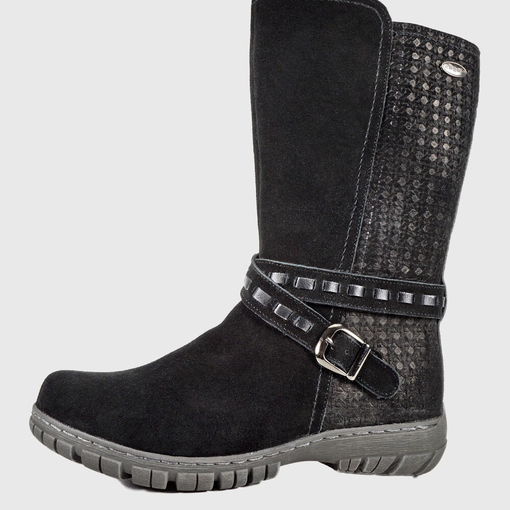 Bota Cuero Dositea Negro image number 0.0
