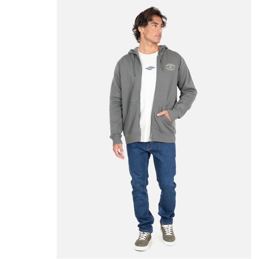 Polerón Liso Con Cierre Cuello Redondo Con Capucha Hombre Maui And Sons image number 1.0