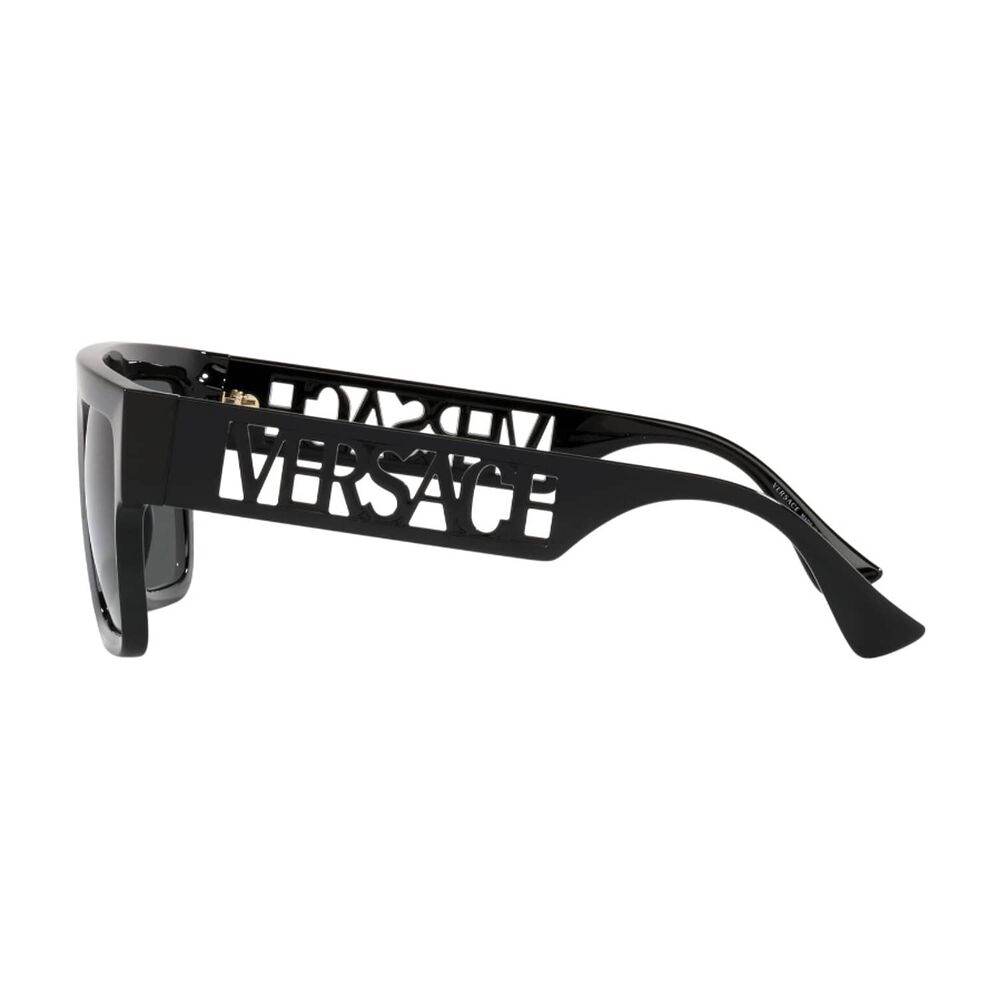 Lentes De Sol 90s Vintage Logo Negro Versace image number 3.0
