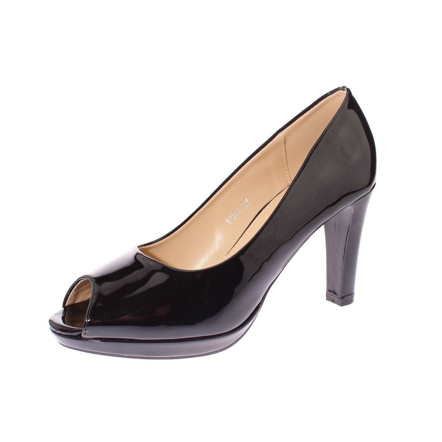 Zapato Terrapl&eacute;n Negro Andarina Art. 5f061black image number 4.0