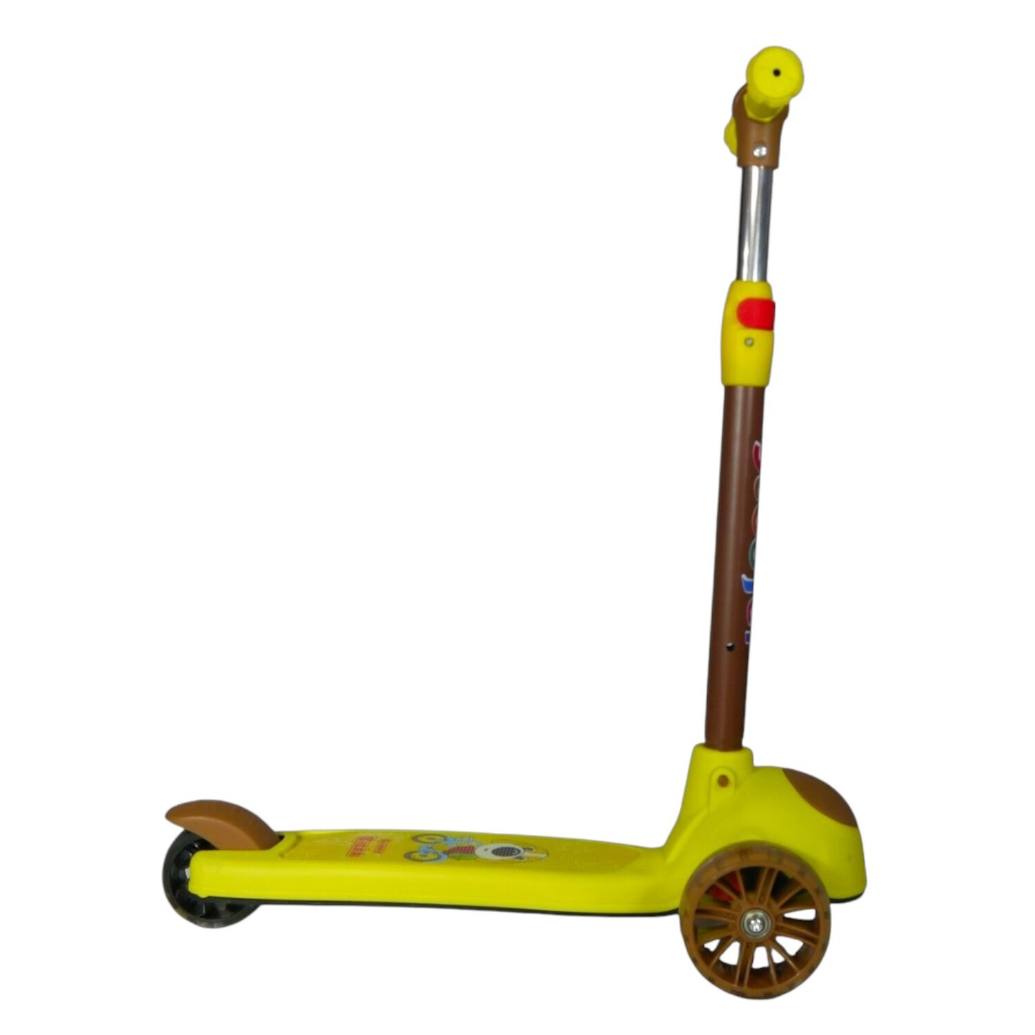 Scooter Monopat&iacute;n Ni&ntilde;os Amarillo Caf&eacute; image number 4.0