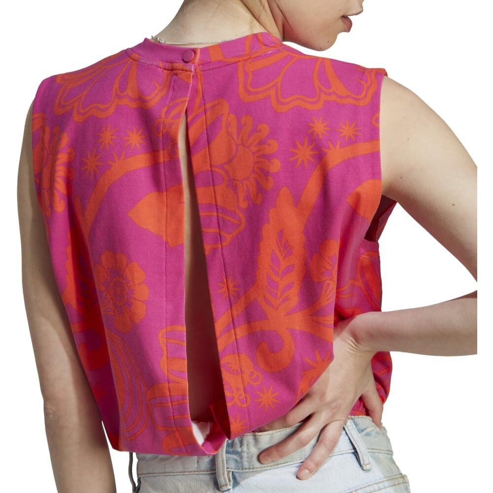 Body Deportivo Mujer Farm Rio Adidas image number 3.0