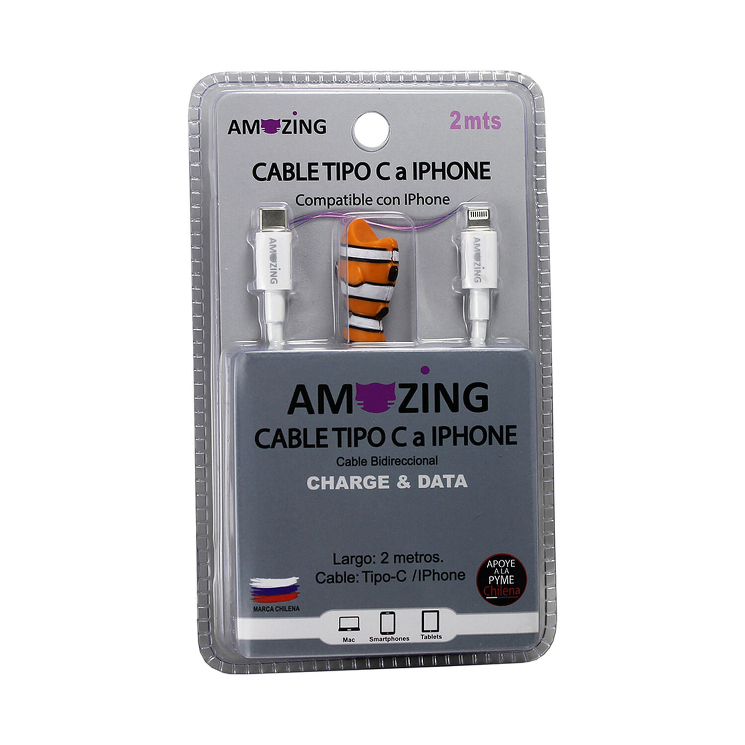 Cable Tipo C A Iphone De 2 Metros image number 2.0