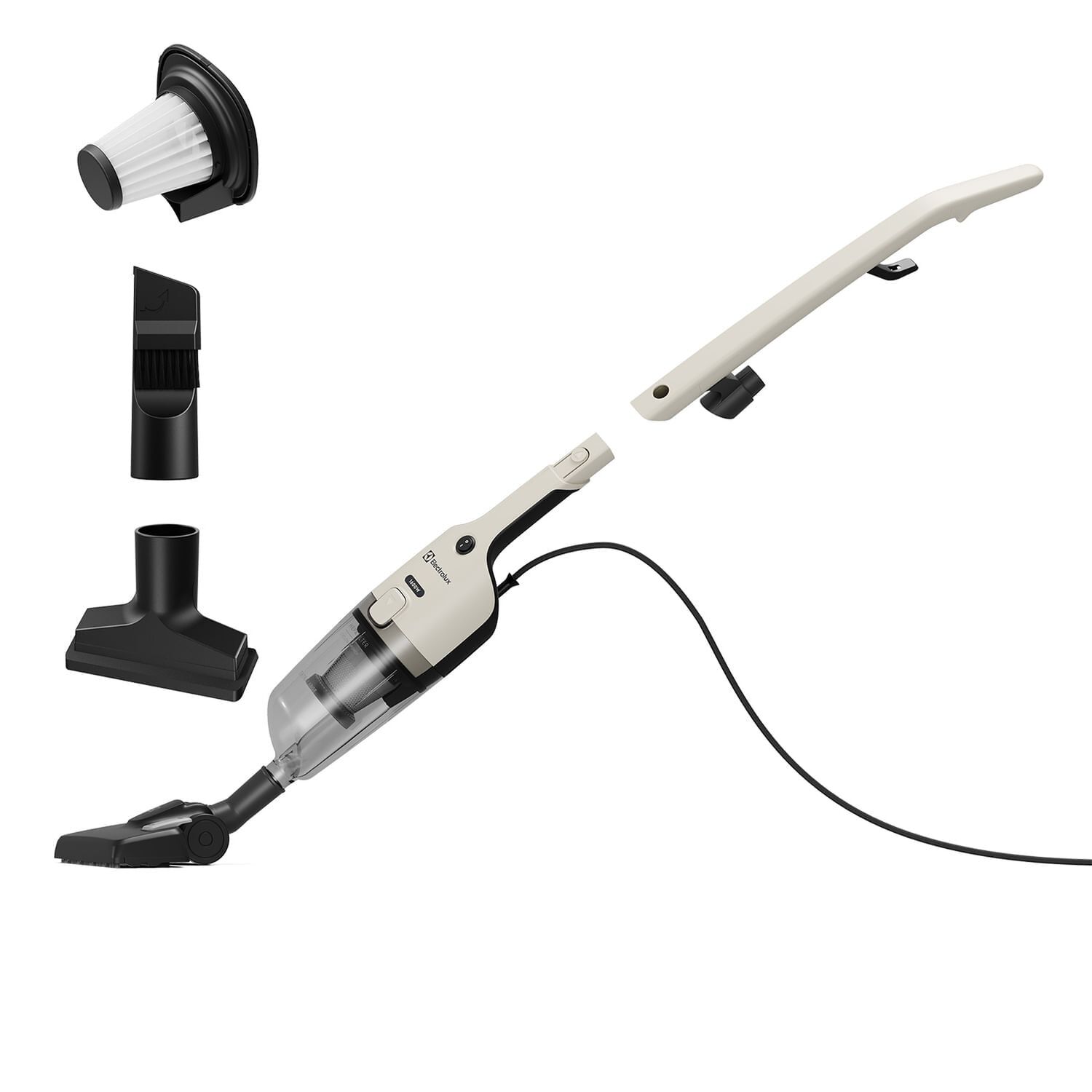 Aspiradora Vertical Con Cable Electrolux 1600w 2 En 1 Con Filtro Hepa Stk24 image number 4.0