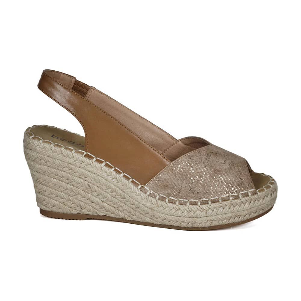 Sandalia Dianela Beige image number 0.0