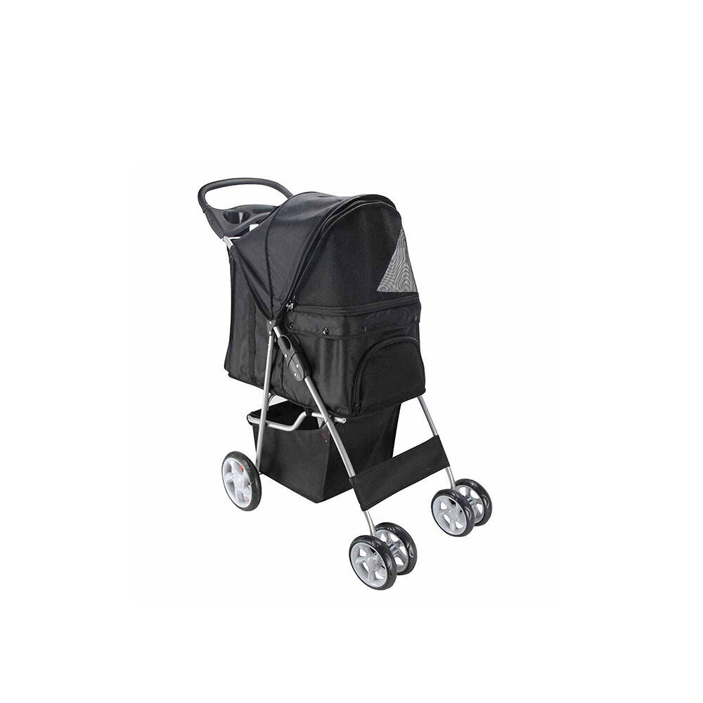 Coche Paseo Mascota Plegable Portatil 4 Ruedas image number 4.0