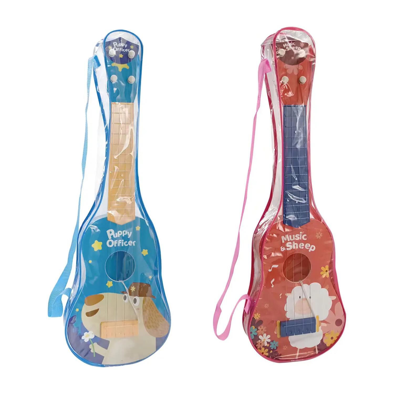 Ukelele 49cm Para Ni&ntilde;os Dise&ntilde;o Animales Infantil image number 1.0