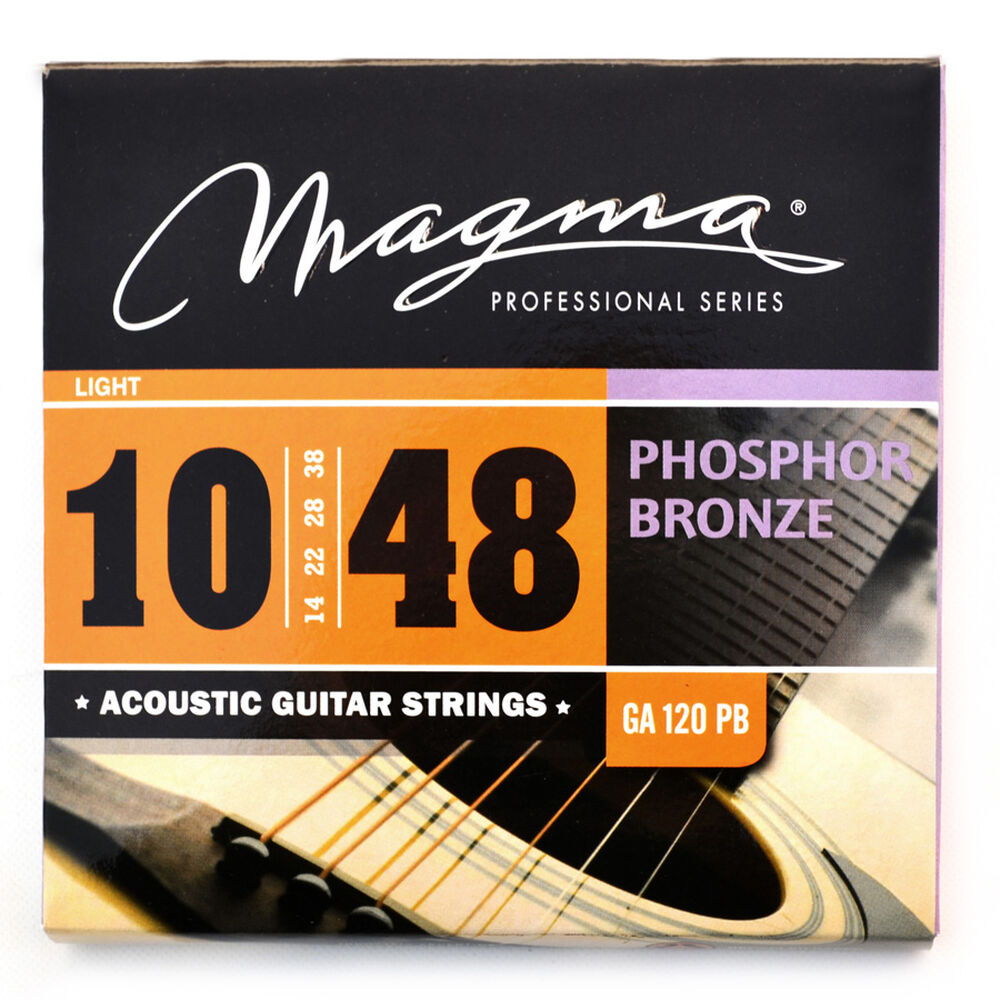 Set Cuerdas Guitarra Acustica Ga120pb Magma image number 0.0