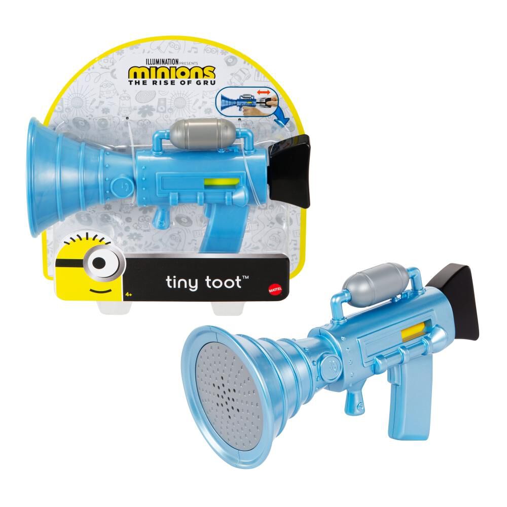 Juego Didactico Minions Pistola Gaseosa Mini Tor-Pedo image number 0.0