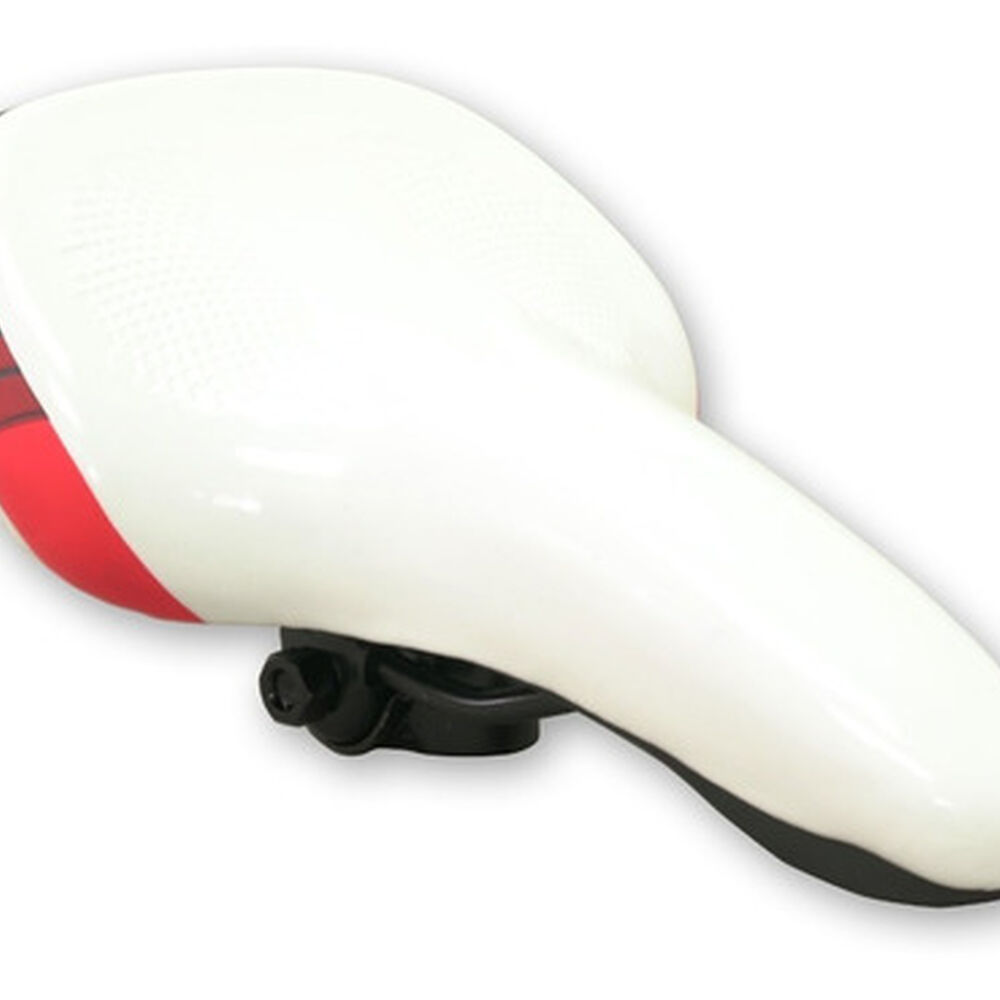 Sillin Asiento Ancho Blanco Para Bicicleta image number 0.0