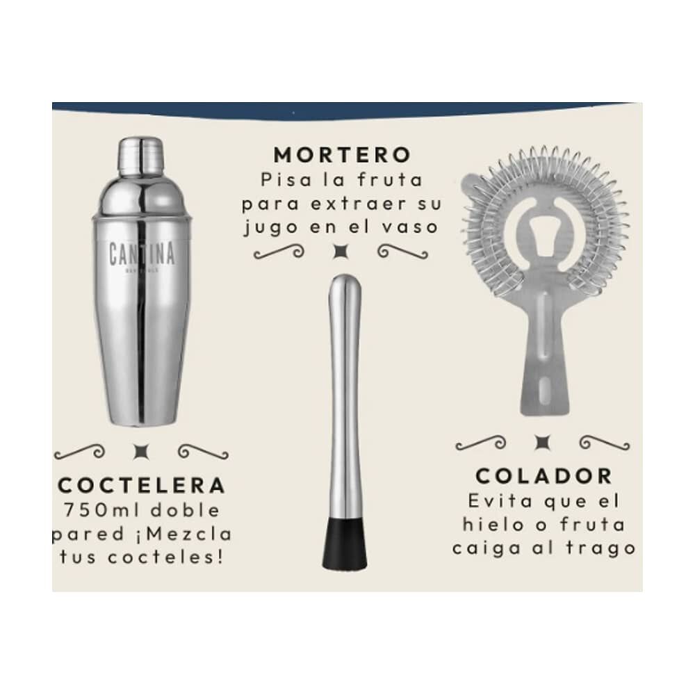 Juego Bartender Coctelera image number 4.0