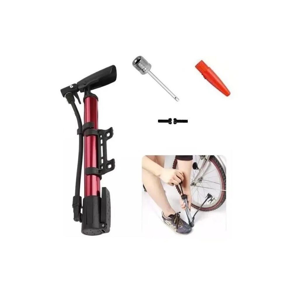 Mini Bombin Aluminio Y Pvc Para Bicicleta Y Pelotas image number 6.0