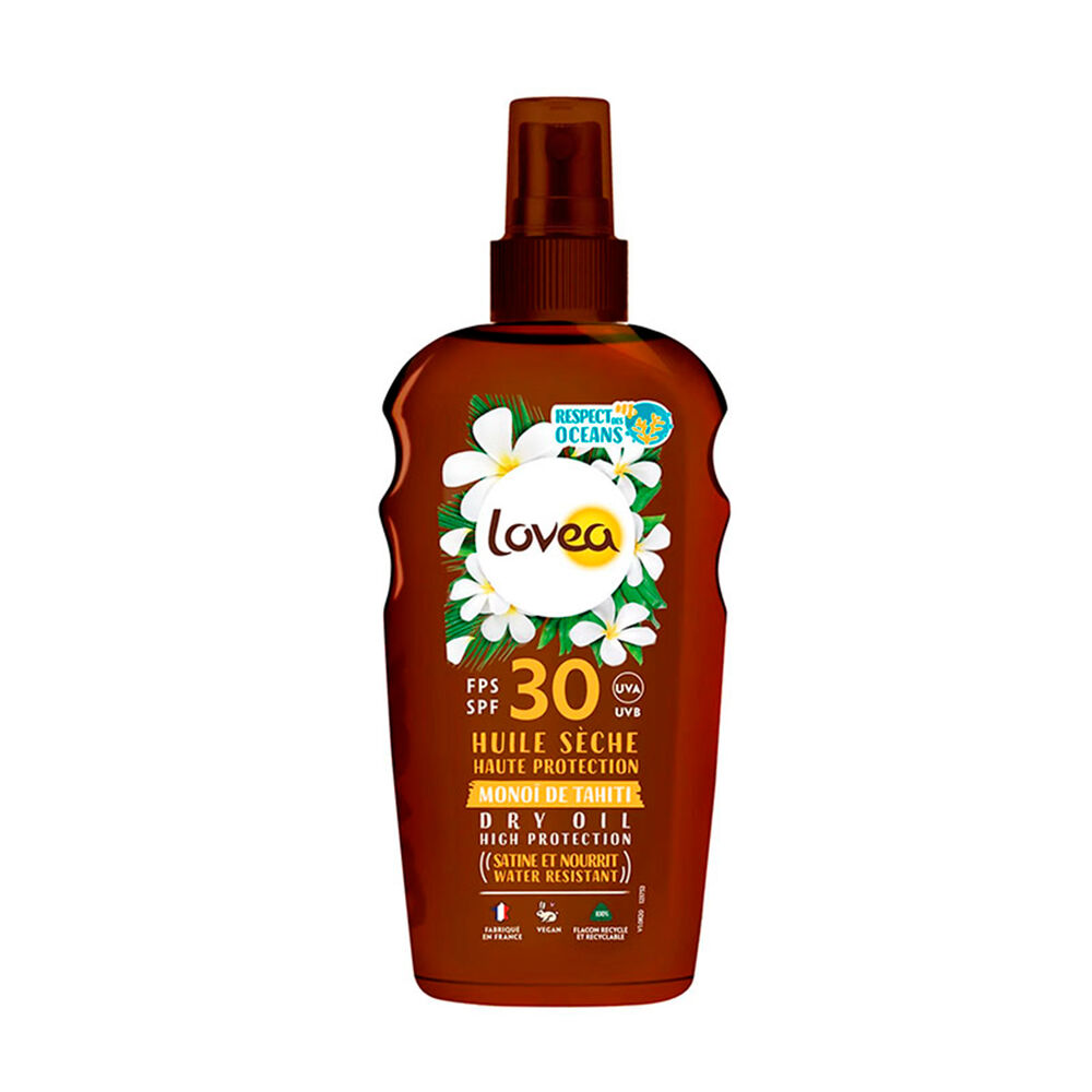 Aceite Seco Bronceador Spf30+ Mono De Tahiti Lovea 150 Ml image number 0.0
