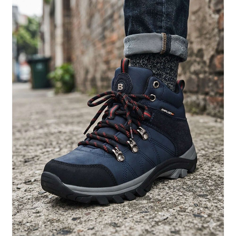 Botin Outdoor Interdictor Azul Bamboo image number 4.0