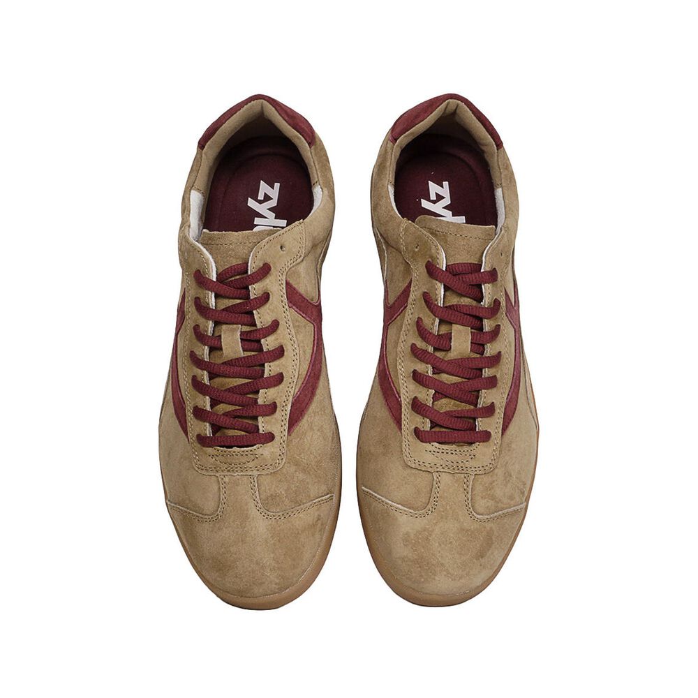 Zapatilla Cuero Urbana Albert Camel image number 2.0