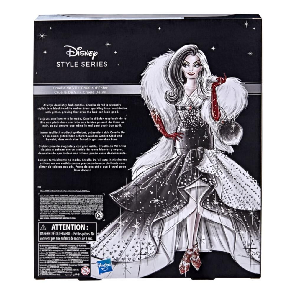 Muñeca Disney Princesas Cruella De Vil F3263 image number 3.0