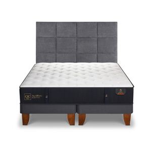 Cama Europea Cic Premium / King / Base Dividida + Respaldo