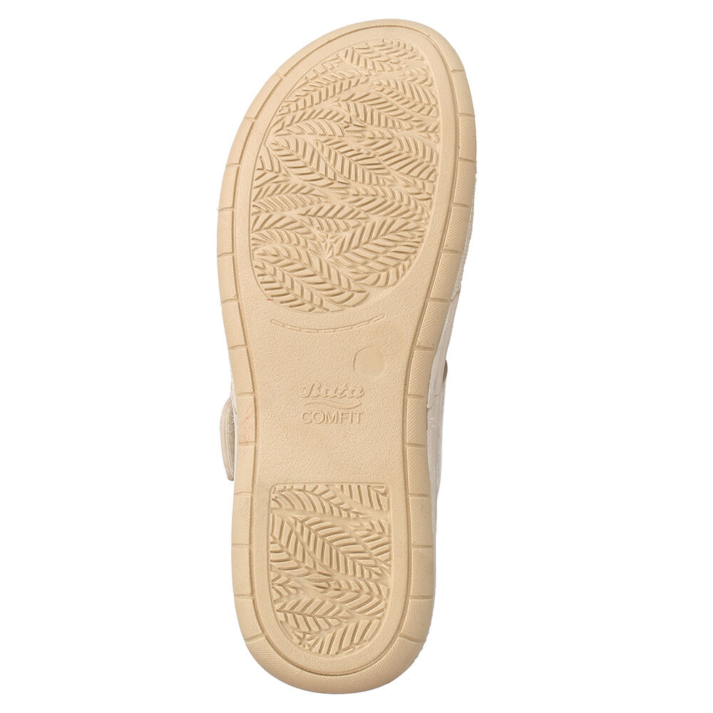 Sandalia Mujer Bata Cuyler Beige image number 6.0