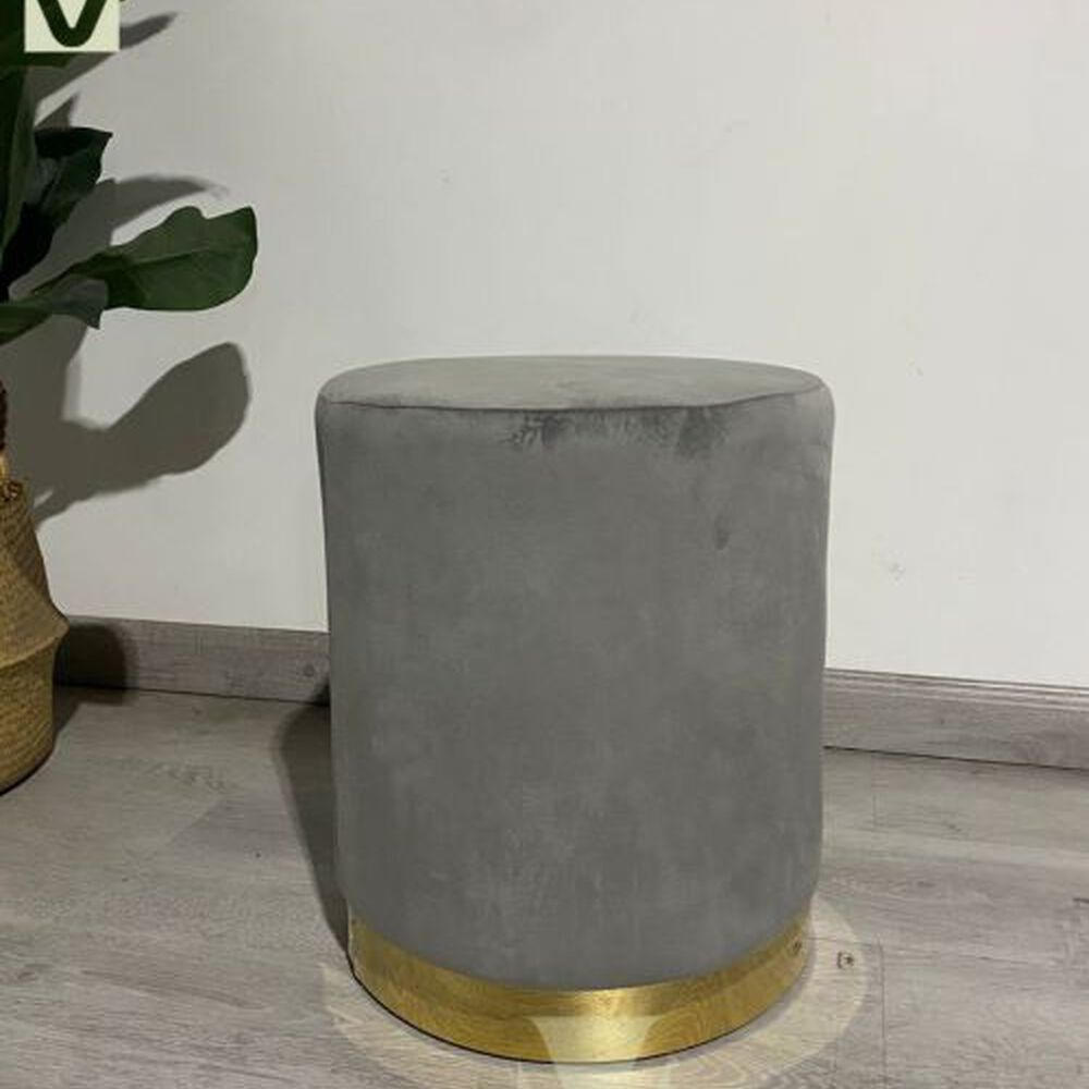 Puff Redondo Terciopelo Fancy image number 0.0