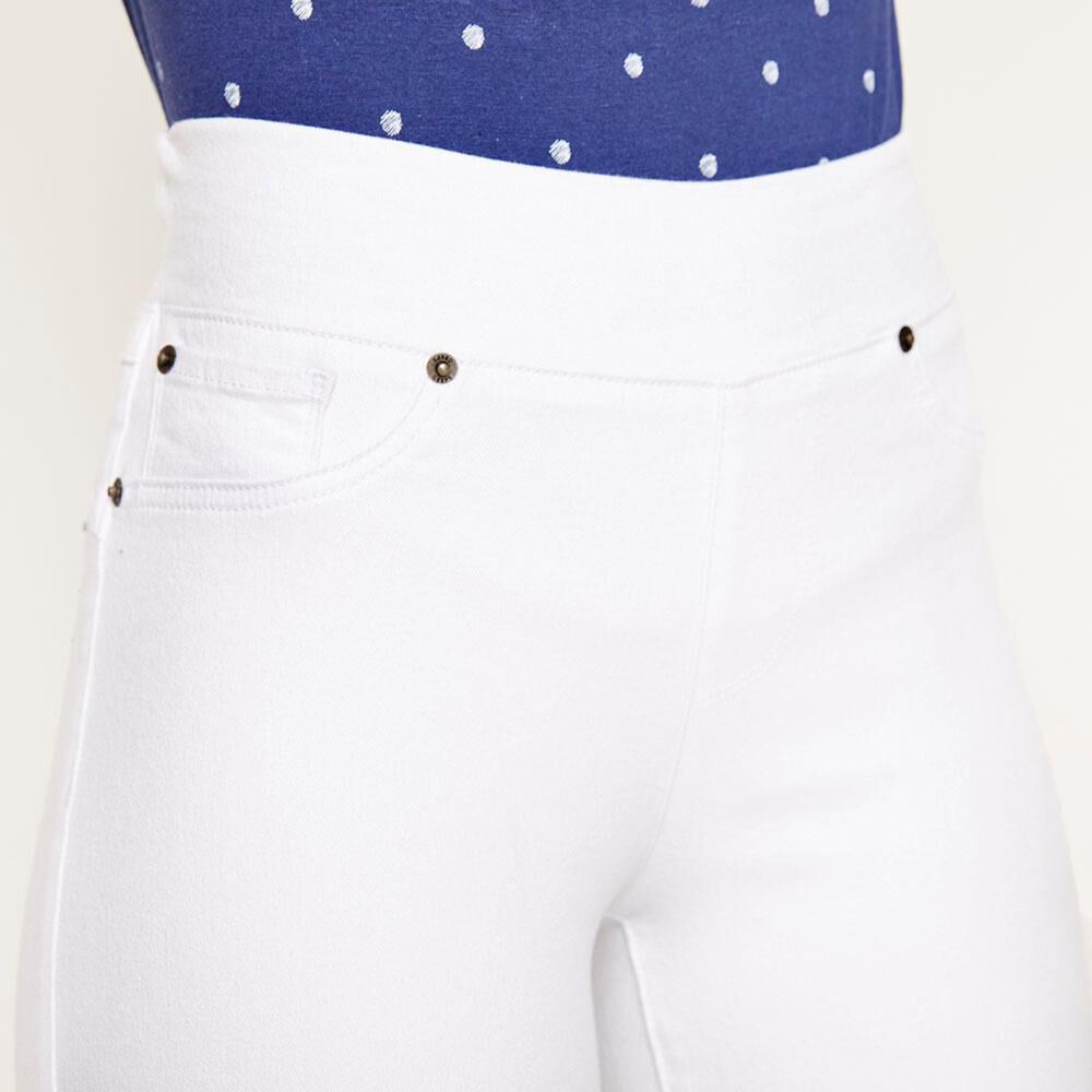 Jegging Tiro Alto Push Up Sin Cierre Mujer Geeps image number 3.0