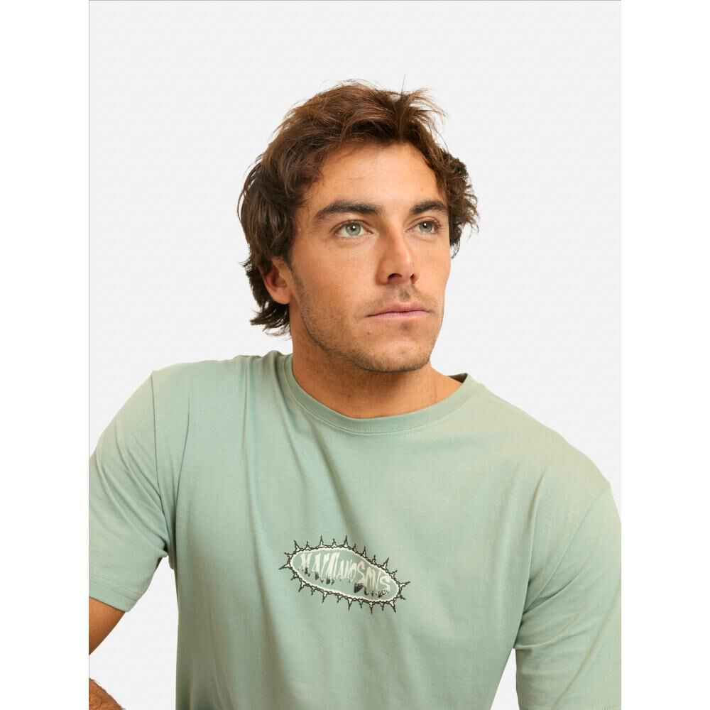 Polera Manga Corta Cuello Redondo Hombre Maui And Sons image number 3.0