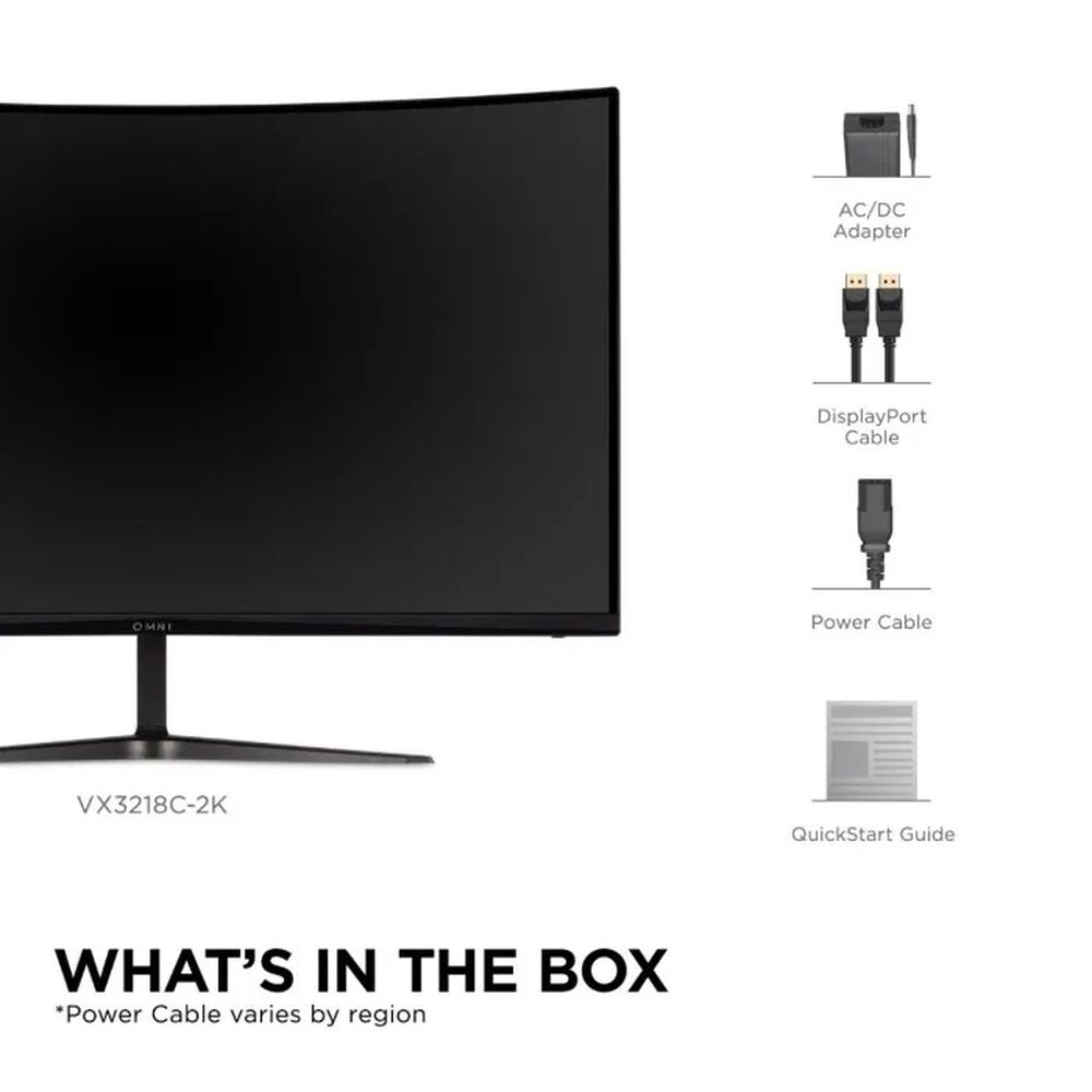 Monitor Gamer 32" / Curvo/ Led / Wqhd/ Hdmi/ 165hz / Vx3218c-2k image number 9.0
