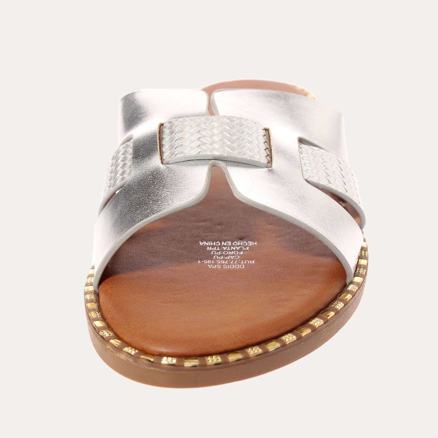 Sandalia Plata V&iacute;a Franca Art. 5kd71silvery image number 2.0