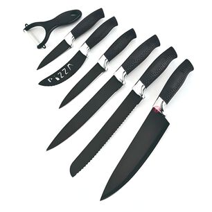 Set De Cuchillos 7 Piezas Ergon&oacute;micos Y Resistentes - Ps