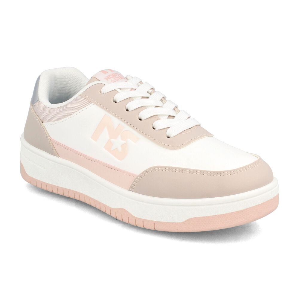 Zapatilla Mujer North Star Maisy Beige image number 1.0