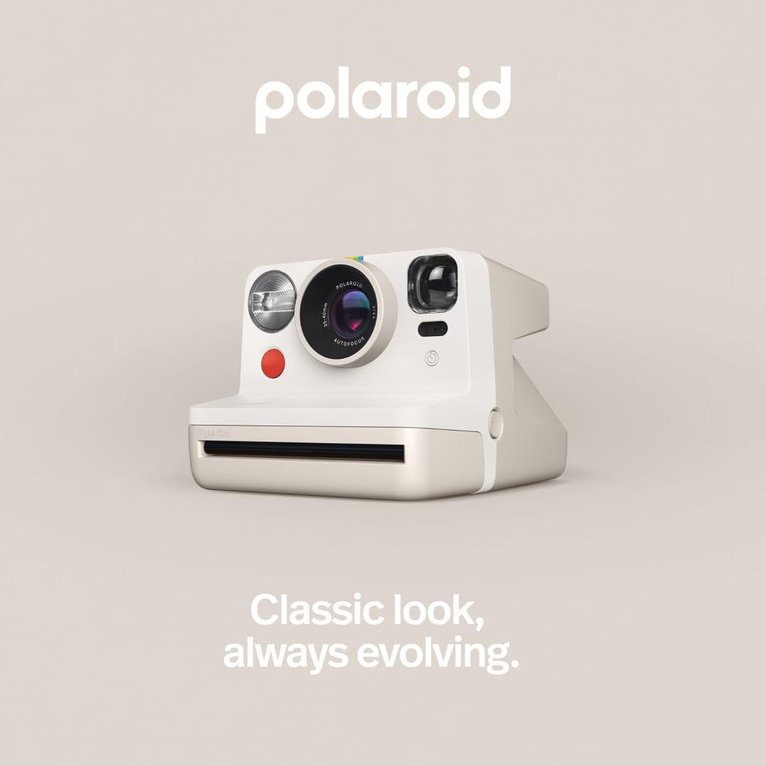 Polaroid Now Instant Film Camera 2da Generaci&oacute;n Blanco Vintage image number 5.0