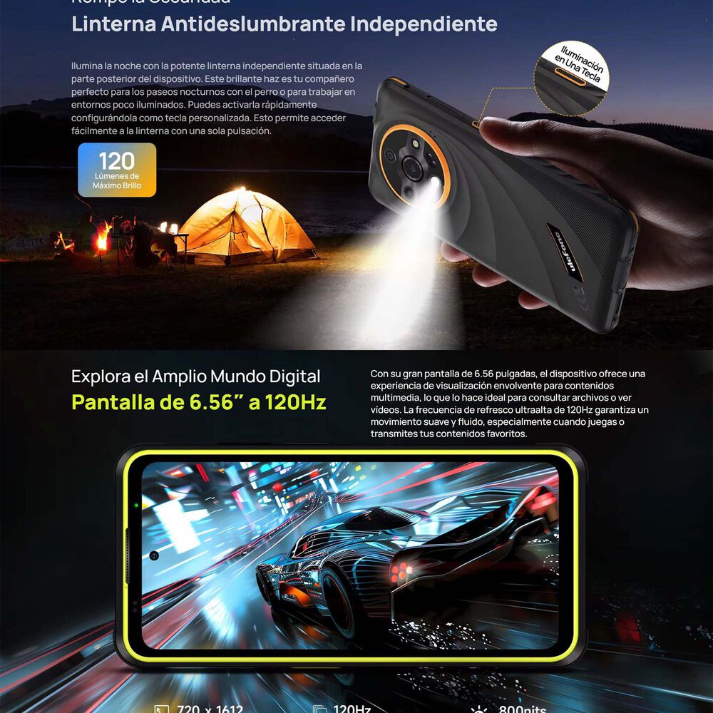 Ulefone Armor X31 - Resistencia Extrema, 64mp Y Batería De 6050mah image number 6.0