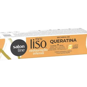 Recarga De Queratina Restauracion Intensa Meu Liso 80gr Salon Line
