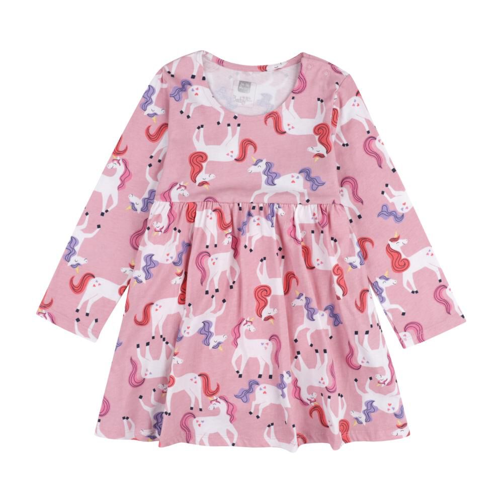 Vestido Manga Larga Bebe Ni&ntilde;a Baby image number 0.0