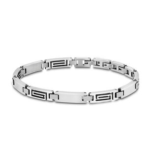 Pulsera Ls1798-2/1 Lotus Style Hombre Men In Black