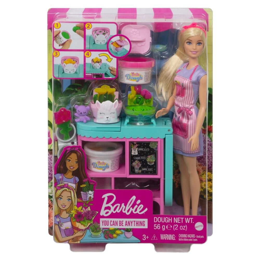Muñeca Barbie Set Tienda De Flores image number 7.0