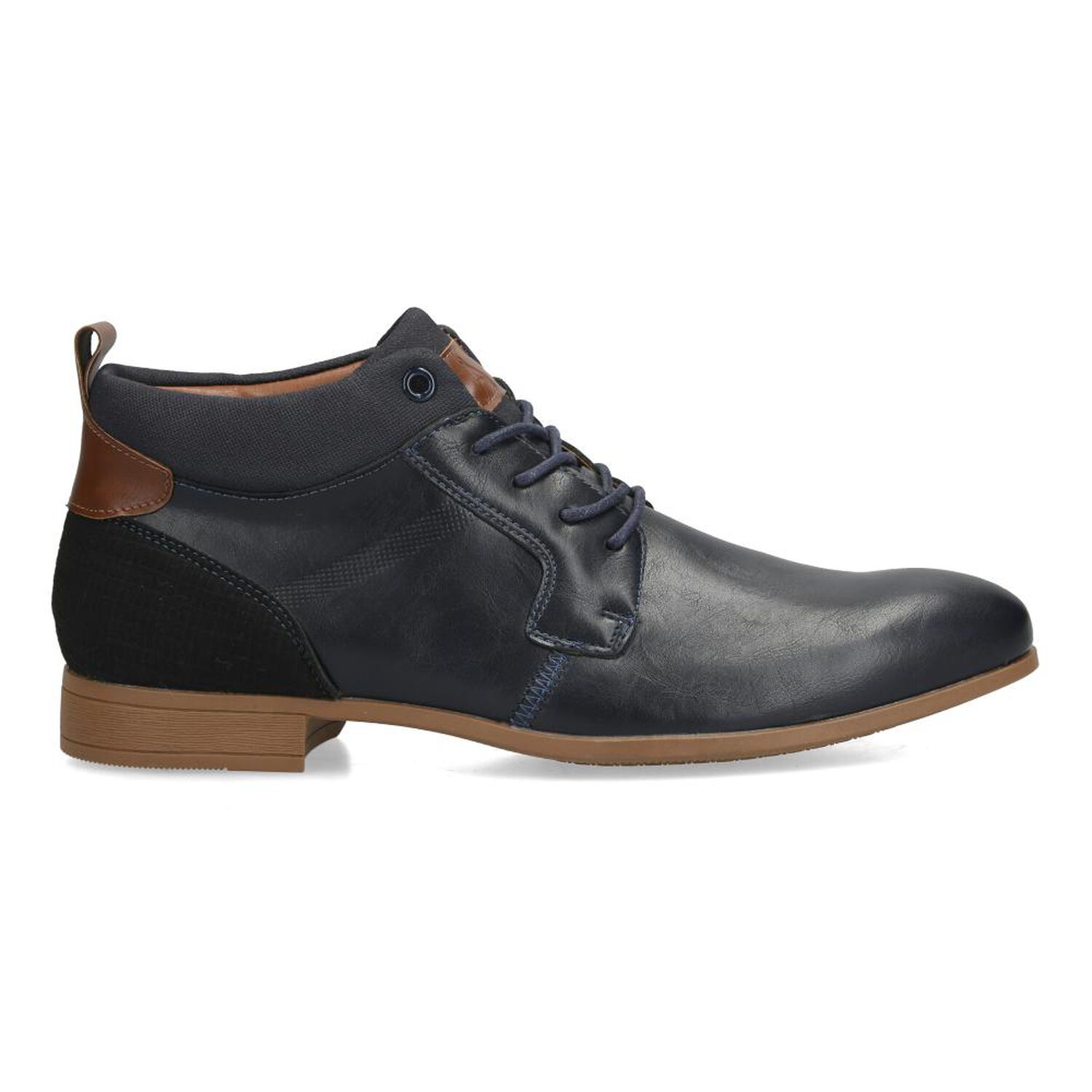 Bot&iacute;n Az Black Hombre Navy image number 2.0